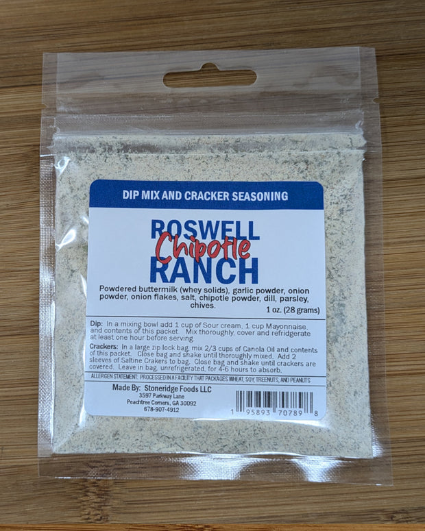 Roswell Chipotle Ranch Dip Mix & Cracker Seasoning