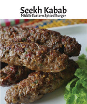 Seekh Kabab (Middle Eastern Spiced Burger)