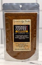 Smoked Coffee with Chipotle