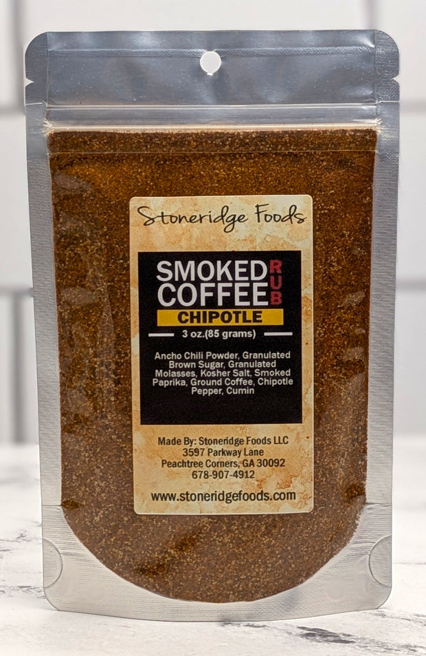 Smoked Coffee with Chipotle