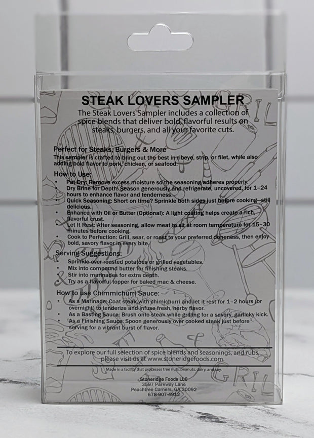 Steak Lovers Sampler