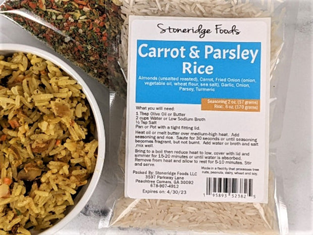 Carrot & Parsley Rice